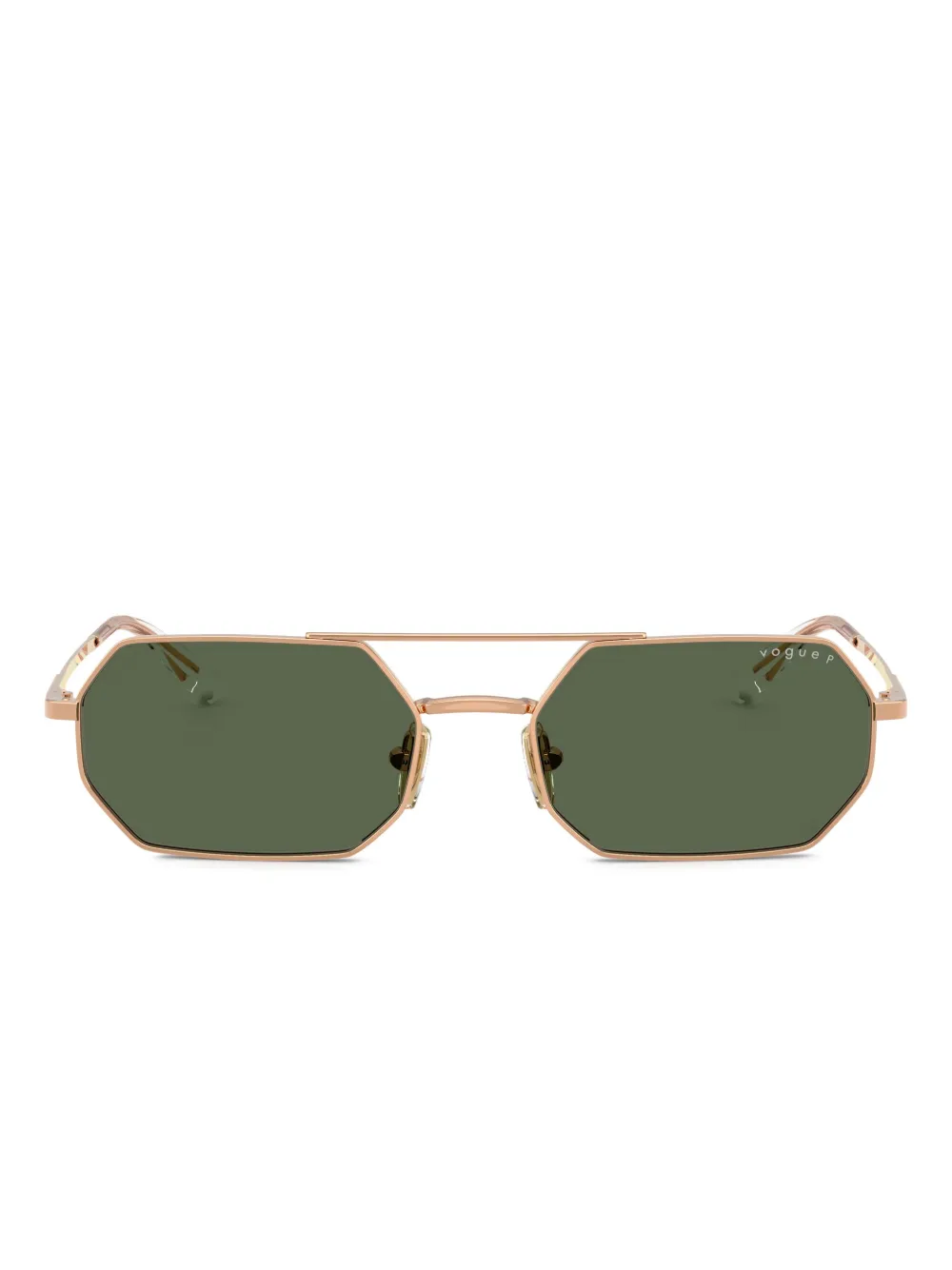 

Солнцезащитные очки в геометричной оправе Vogue Eyewear, розовый