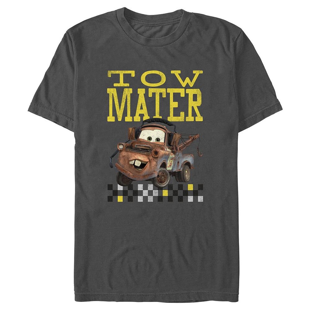 

Мужская футболка с рисунком Disney/Pixar's Cars Tow Mater Disney / Pixar, цвет Charcoal