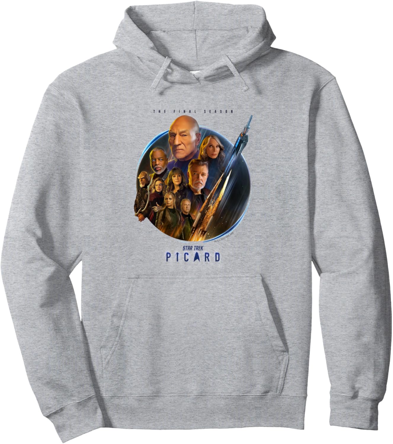 

Толстовка Star Trek: Picard, 3 сезон, серая, размер S, Серый, Толстовка Star Trek: Picard, 3 сезон, серая, размер S