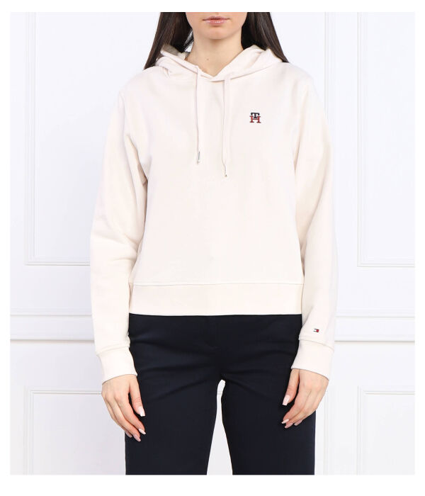 

Свитер reg монограмма emb Regular fit Tommy Hilfiger, бежевый