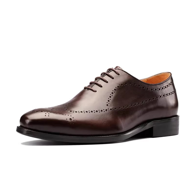 Bansley Туфли Unisex на низком каблуке черные с темной умброй и скрытой платформой, цвет Dark Umber, Hidden Wedge — фото 2