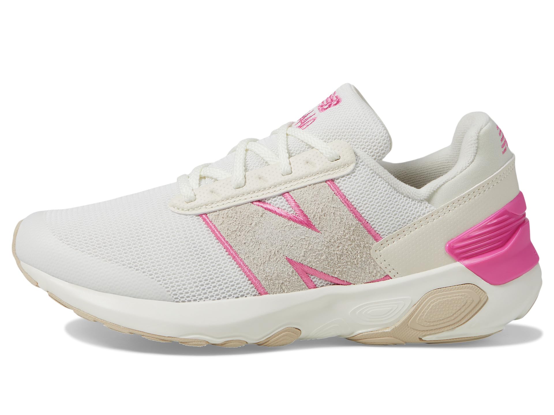 Кроссовки New Balance Kids 1440V1, Sea Salt/Real PinkSee Less — фото 4