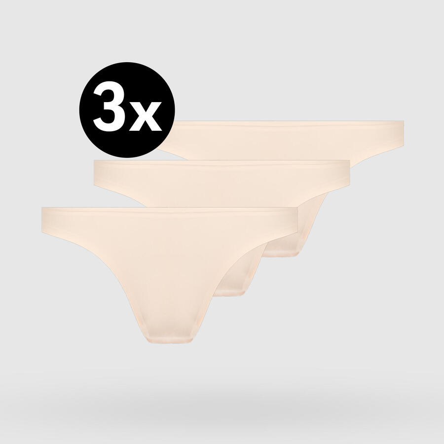 

SMILODOX Женские трусы 3x Felisha Nude