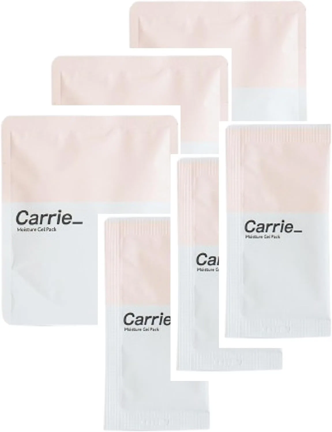 Маска для лица — Увлажняющая гелевая с карбонацией Carrie_Carry, 3 порции, 1.6 г