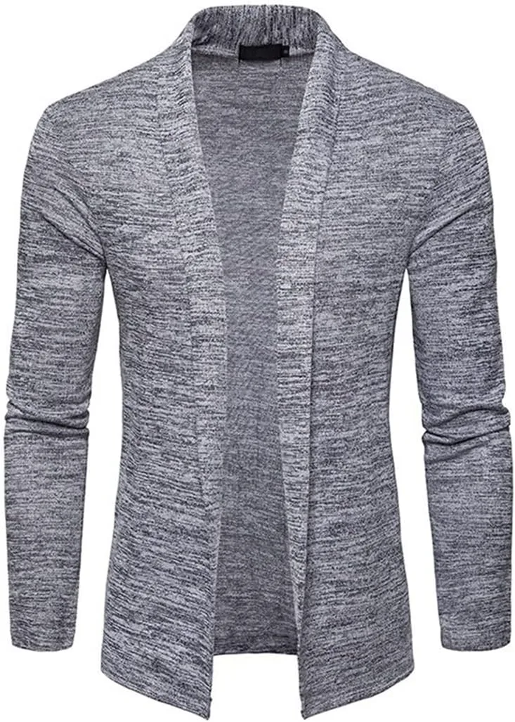 

Кардиган мужской весенне-осенний Slim Fit Open Stitch Gienergy