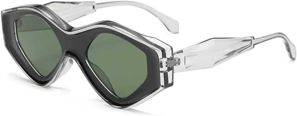 

Треугольные солнцезащитные очки «кошачий глаз», очки-бабочка, нестандартной формы, женские, для уличной фотосессии, модные, универсальные, размер 7, один размер MTZJH, One Color