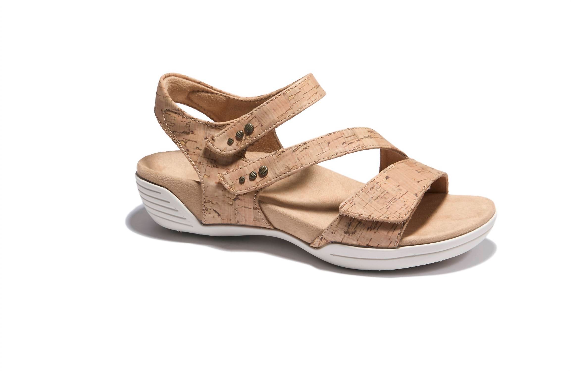 Женские босоножки Denia с ремешком на щиколотке на пробковой подошве Halsa Footwear, Cork