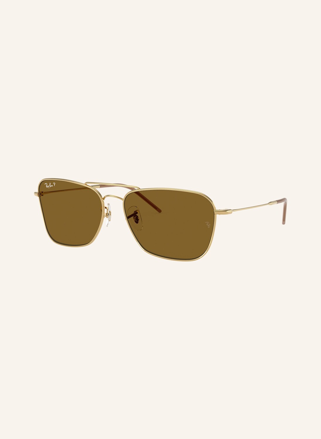 

Солнцезащитные очки rbr0102s caravan reverse Ray-Ban, цвет 001/83 - GOLD/DUNKELBRAUN POLARISIERT