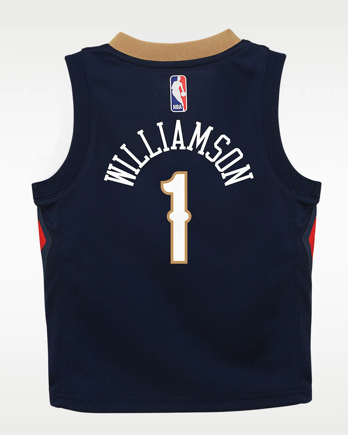 Детский боди Nike NBA New Orleans Pelicans Zion Williamson Icon Edition, Navy — фото 2