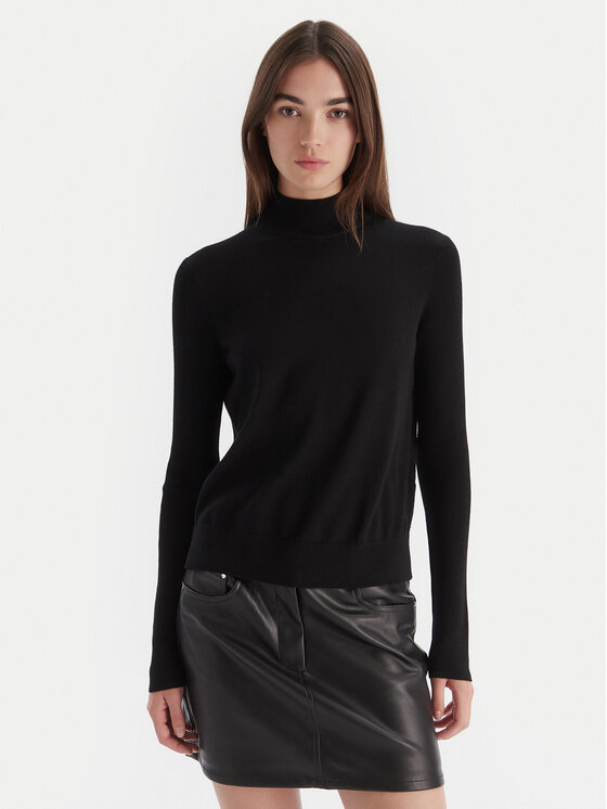 

Водолазка regular fit Sedenniak 50549771 Hugo, черный