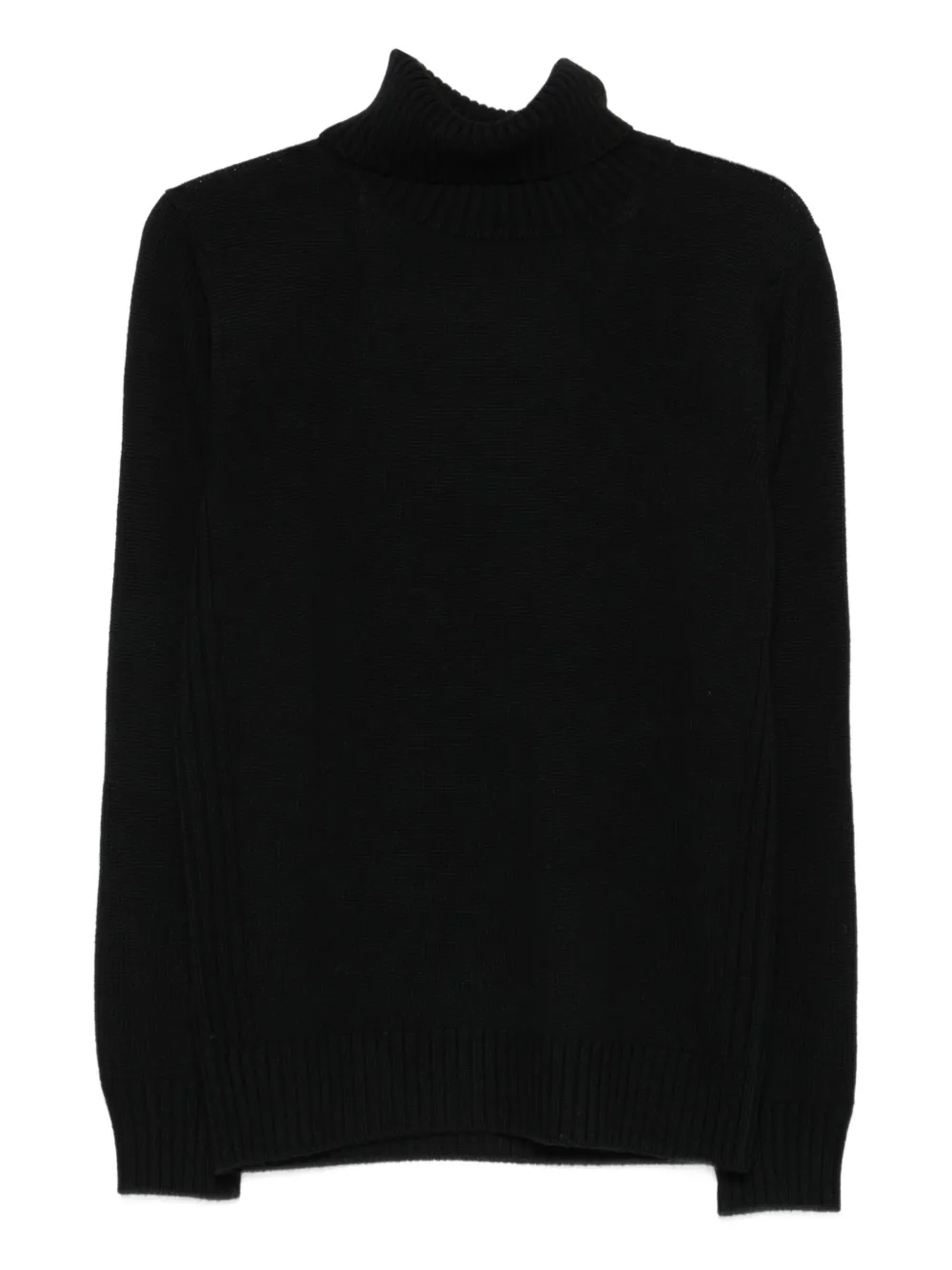 

Шерстяной свитер с высоким воротником Kangra, черный