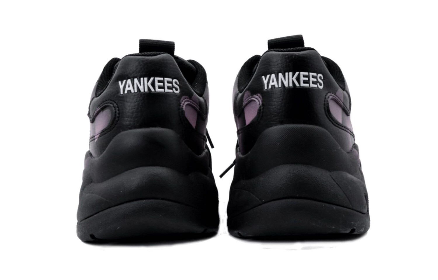 Кроссовки MLB Big Ball Chunky Chunky Sneakers Unisex Low-top Black/pink, черный/розовый — фото 4
