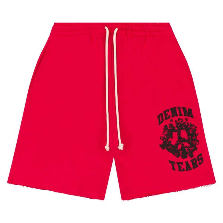 

Шорты Denim Tears Denim University Sweat Shorts Red, красный