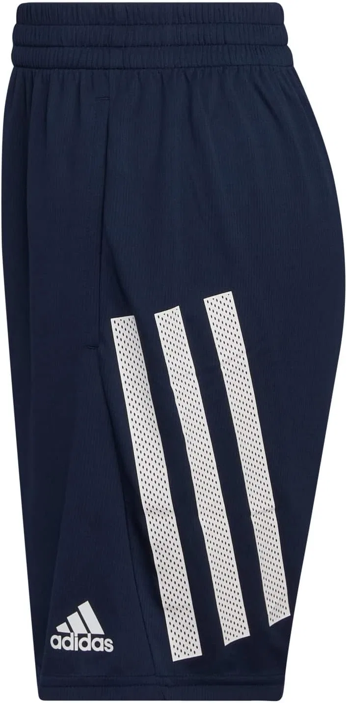 Детские шорты Adidas Boys Elastic Waistband Bold 3s, Bold Navy — фото 2