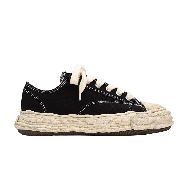 

Кроссовки Maison Mihara Yasuhiro Peterson 23 OG Dyed Sole Canvas Low Black, черный