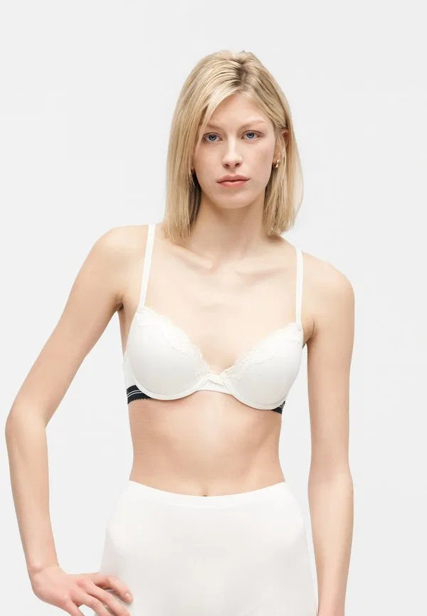 Натуральный бюстгальтер пуш-ап Emporio Armani, White