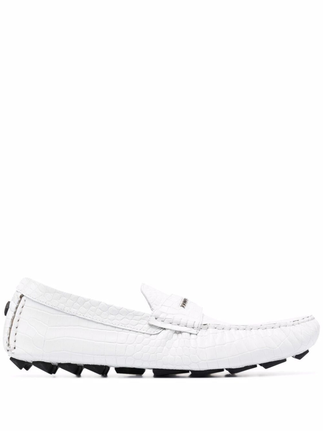 

Philipp Plein пенни-лоферы, белый
