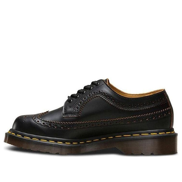 

Кроссовки vintage 3989 brogue 'black' Dr. Martens, черный