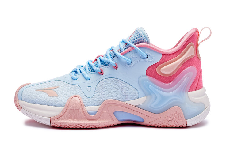 

Баскетбольные кроссовки LAVA 2.0 Basketball Shoes Men Low-Top Glacier Blue/Soft Pink 361°