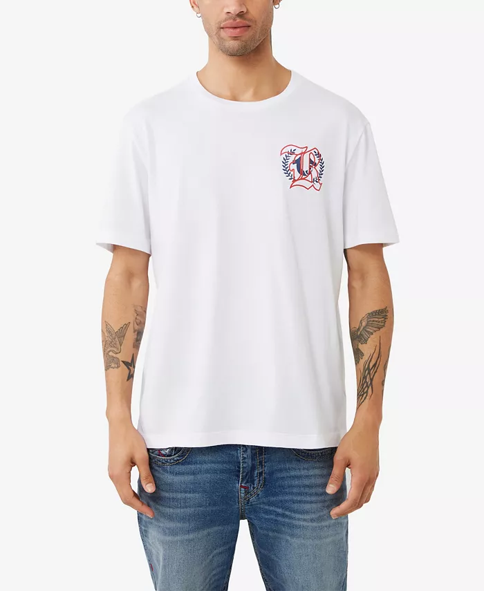 

Мужская футболка с коротким рукавом World Tour True Religion, белый
