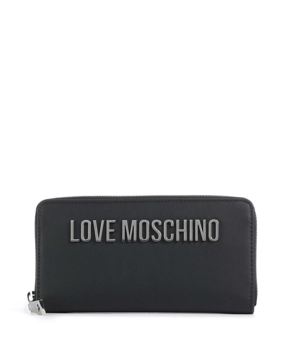 

Ламинированный кошелек Bold Love из искусственной кожи Love Moschino, черный