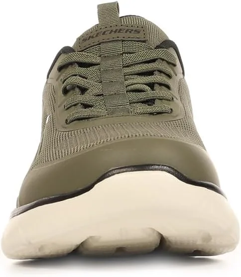 Мужские кроссовки Skechers Summits Leyter Hands Free без шнурков, черный/оливковый — фото 3