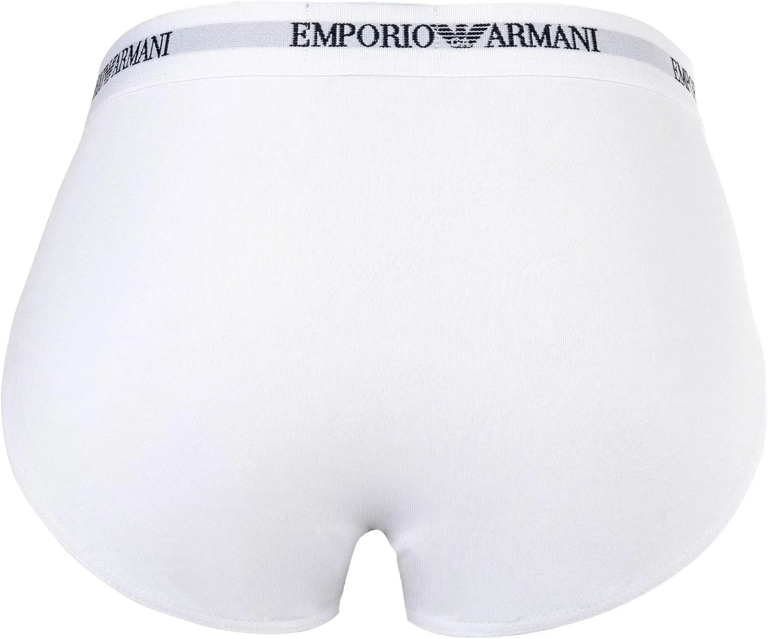 Боксеры, 3 шт, Emporio Armani, белый/синий/черный — фото 3