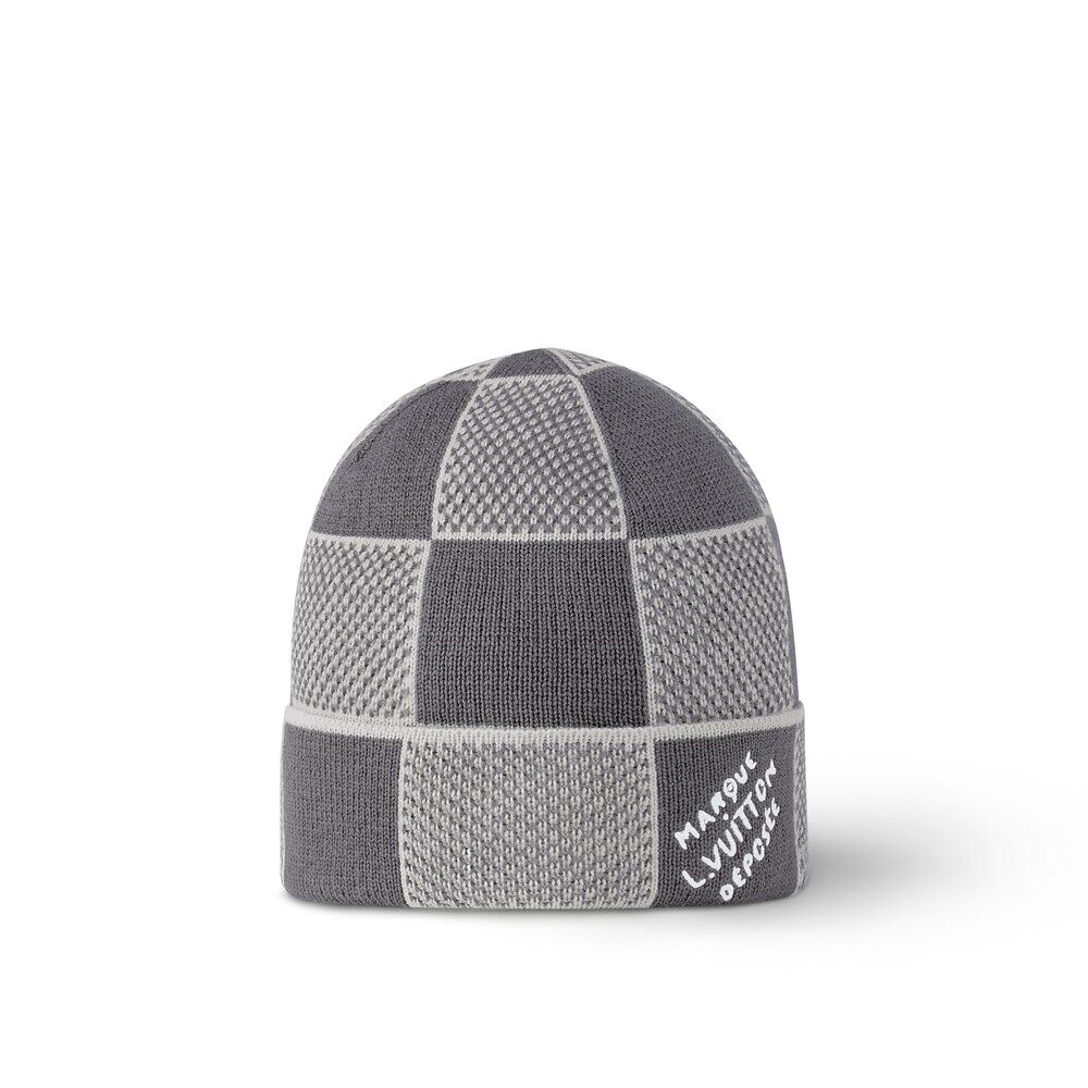 

Шапка Damier Heritage Louis Vuitton, серый