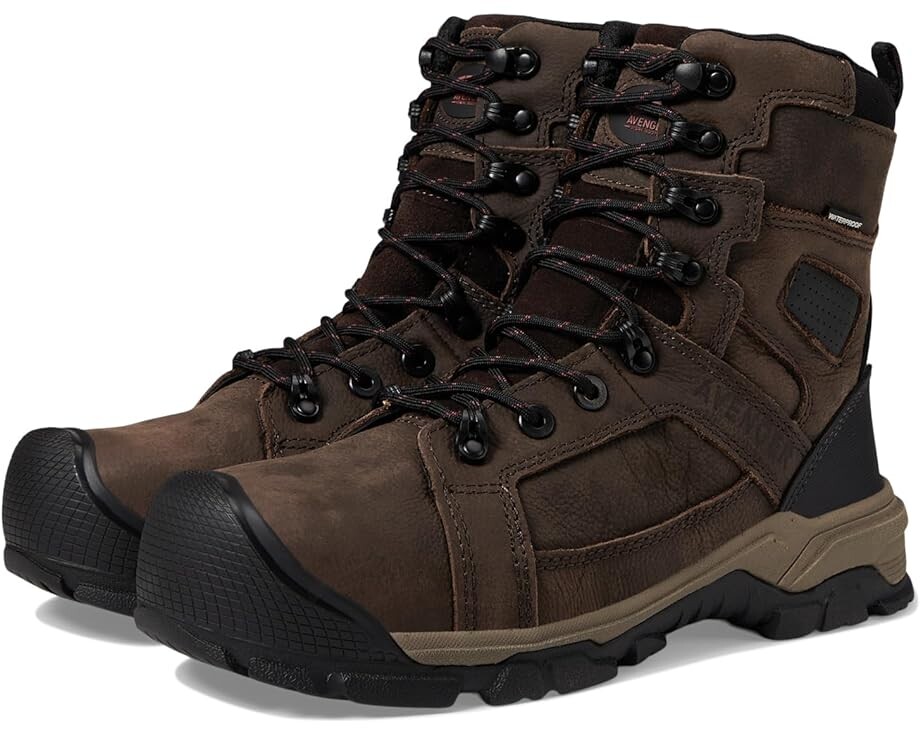 

Ботинки Avenger Work Boots Ripsaw 8" AT PR WP SR, коричневый