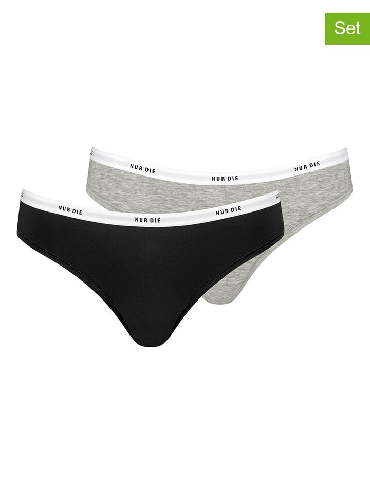 

Трусы Nur Die, цвет grau/schwarz