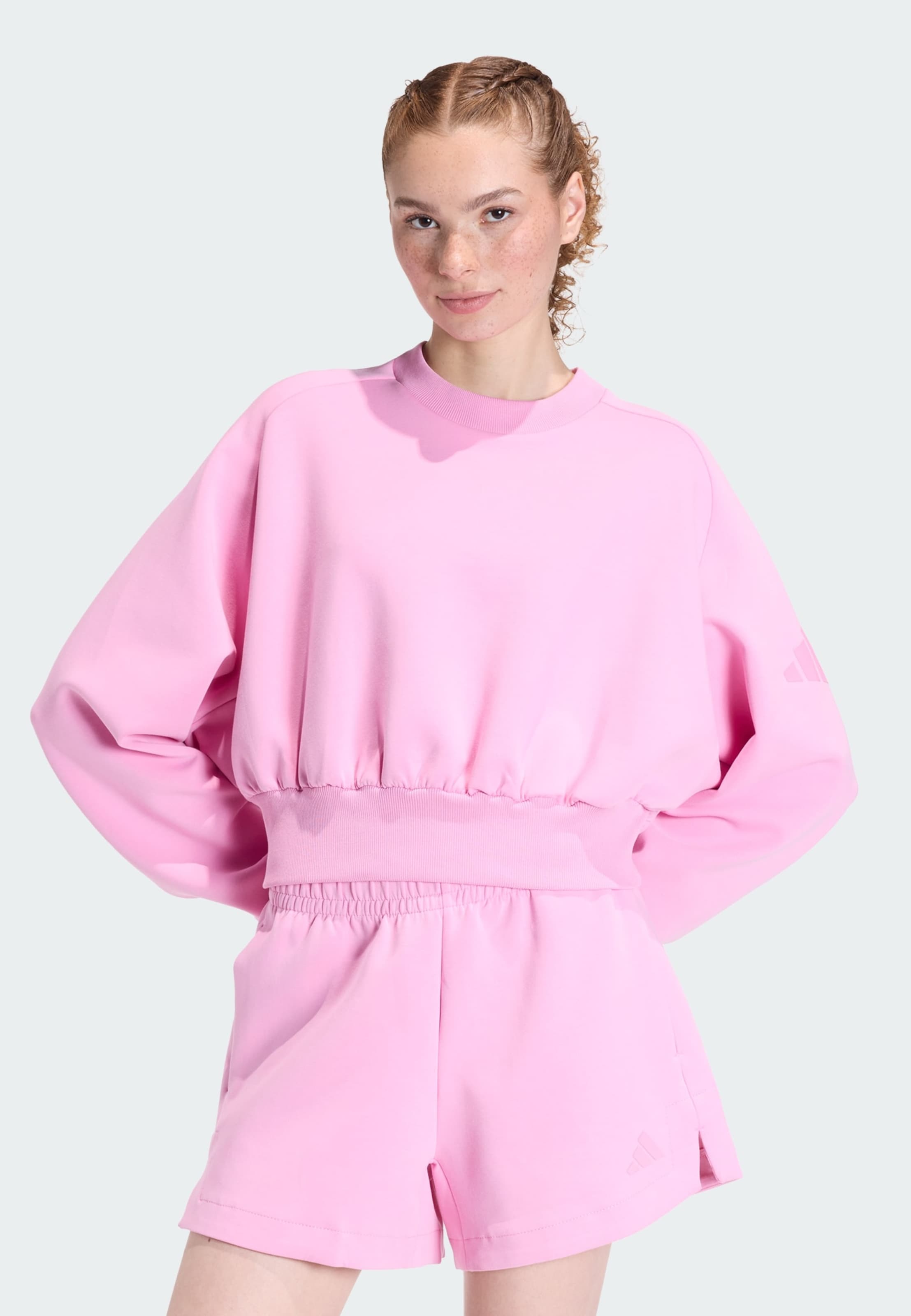 Adidas Sportswear Спортивный свитшот 'All Szn' в светло-розовом цвете — фото 2