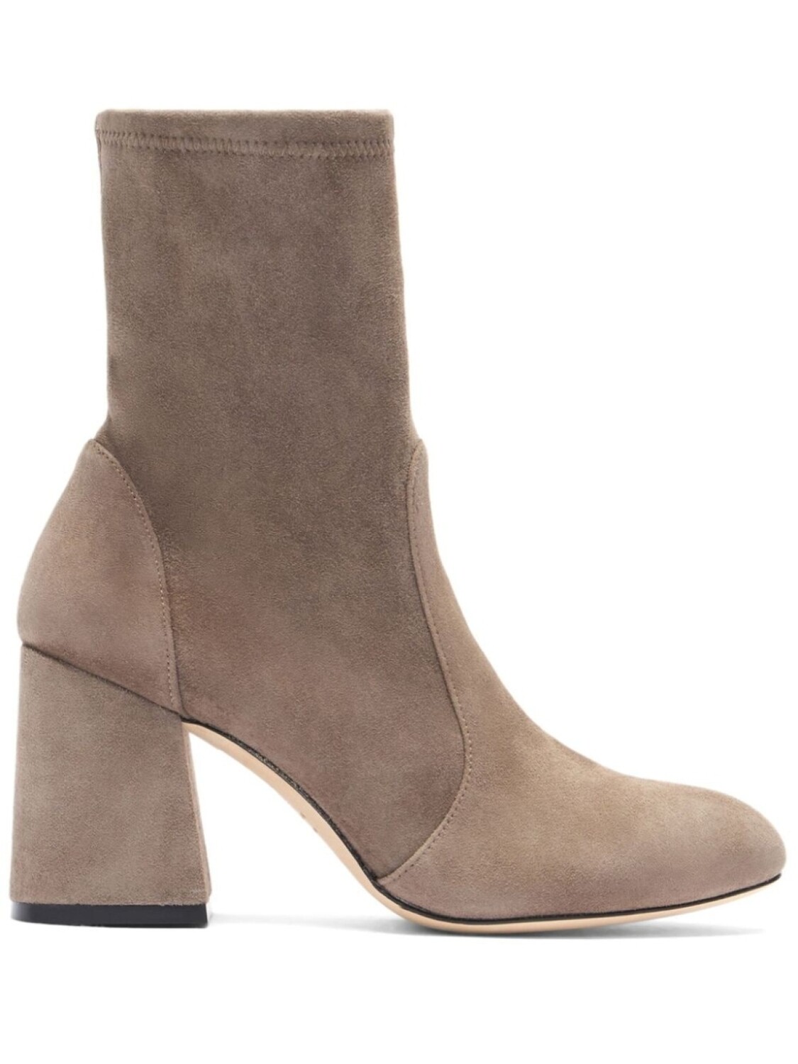 

Ботинки Stuart Weitzman 85mm Flareblock, серый