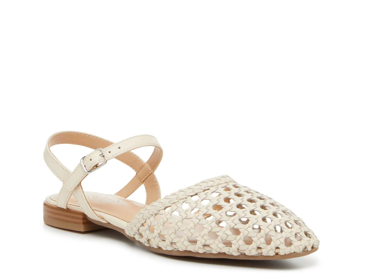 

Балетки Perla Flat Crown Vintage, цвет frenchvanillaivory