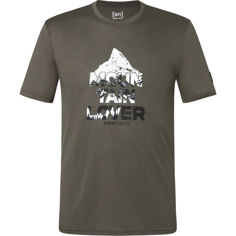 

Мужская футболка Mount Rundle Super.Natural, серый