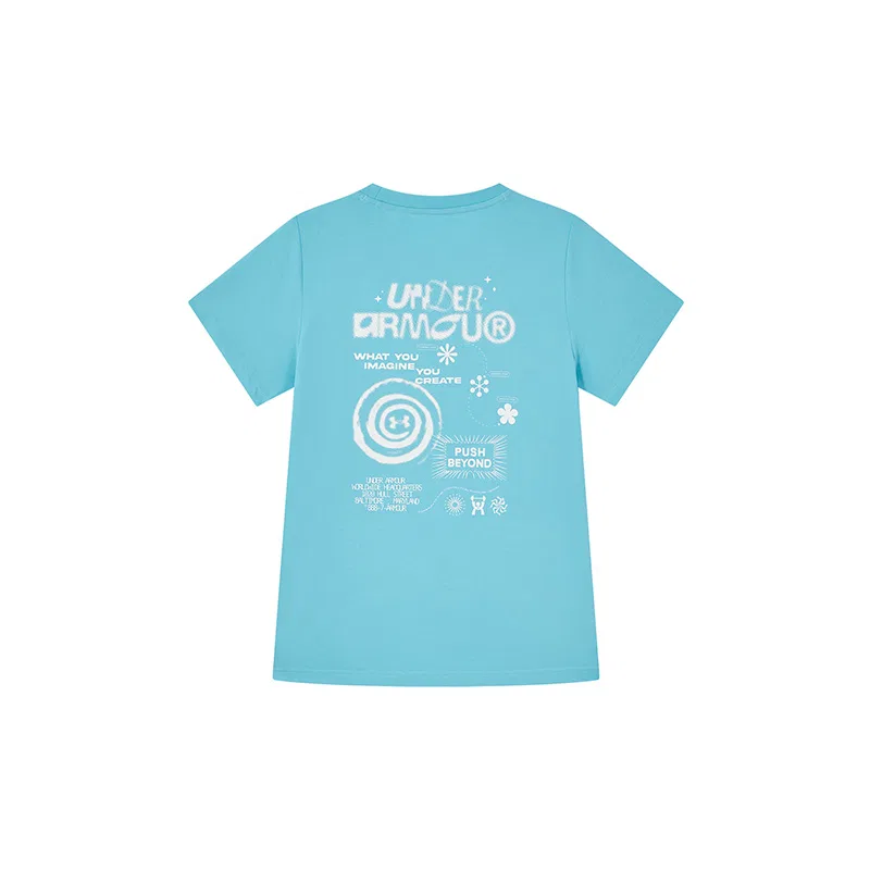 Футболка Life Collection Teenagers Under Armour, Norway Blue — фото 3