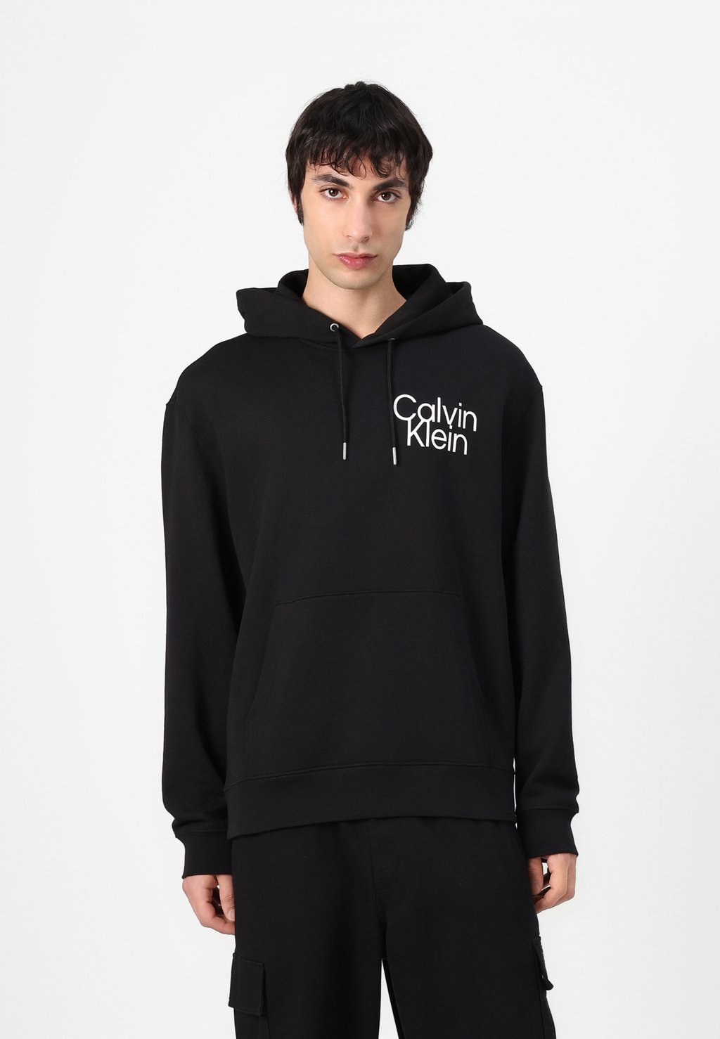 

Толстовка с капюшоном UNISEX - Sweatshirt Calvin Klein, черный