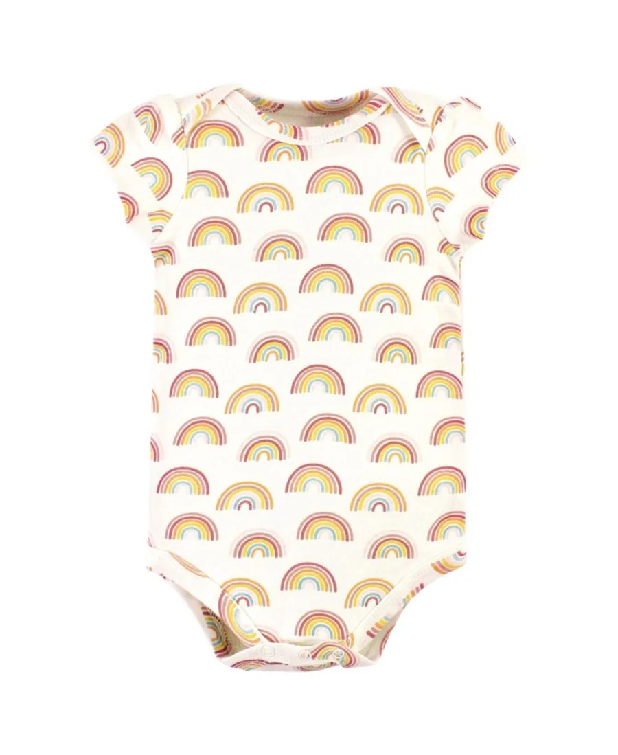 Комплект из 3 хлопковых боди Hudson Baby, Sunshine Rainbows — фото 3