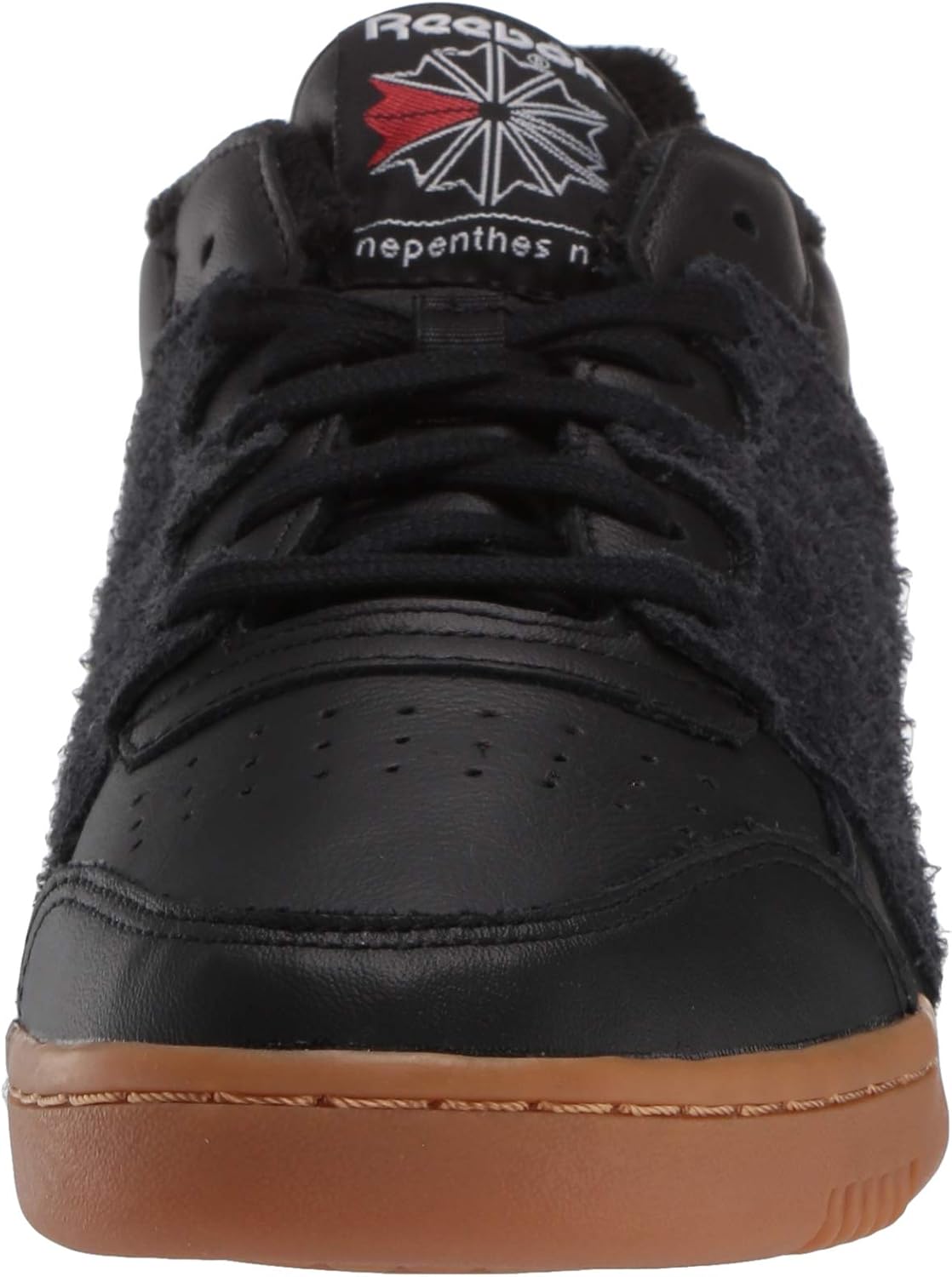 Кроссовки Reebok Unisex-Adult Workout Plus Nepenthes, черный/красный — фото 2