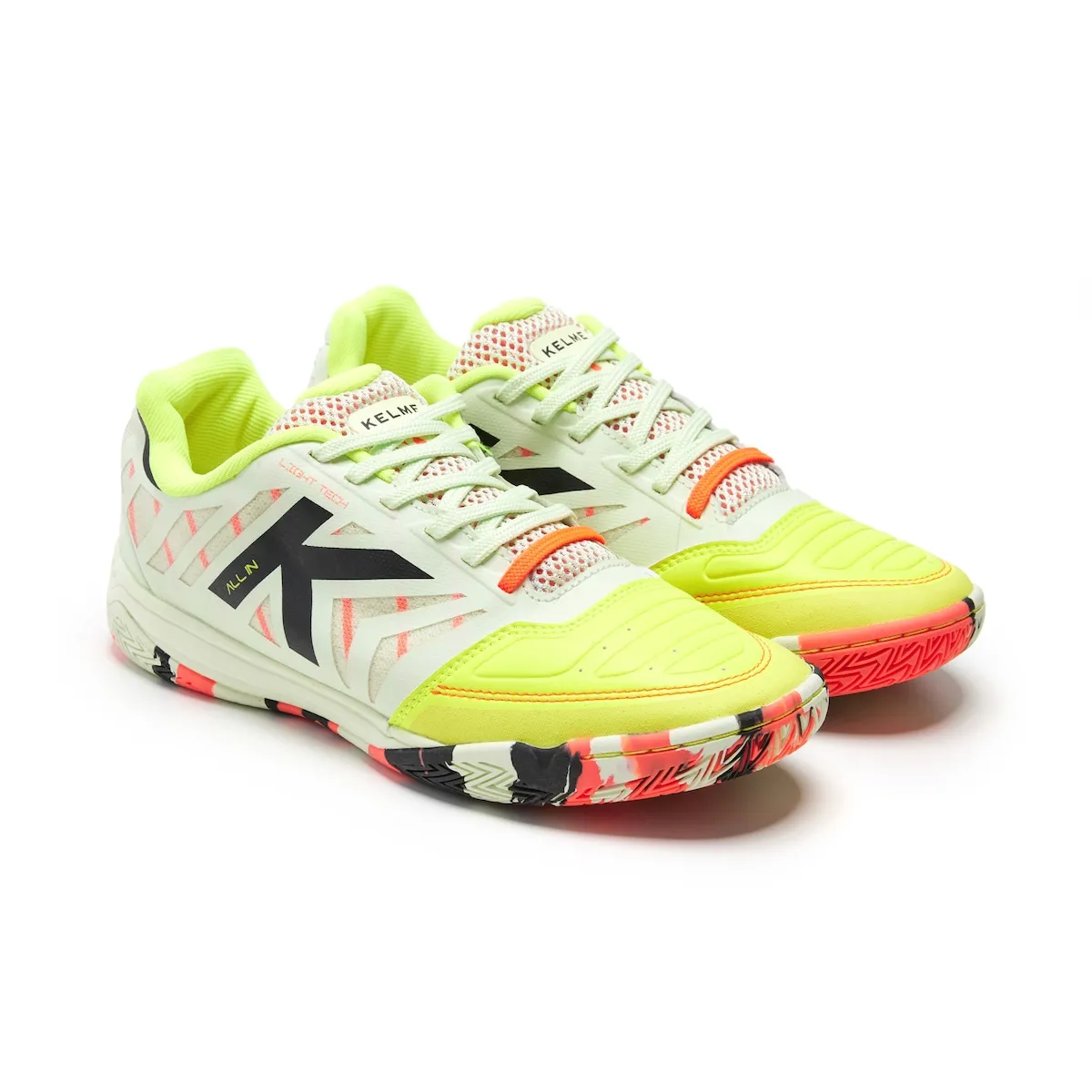 Универсальные футзальные бутсы All In Kelme, зеленый — фото 4
