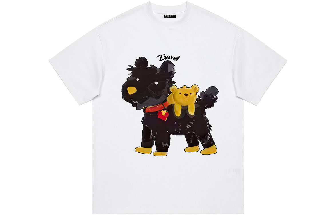 

Футболка Unisex Crew Neck Moderate Heavyweight ZIAREL, белый