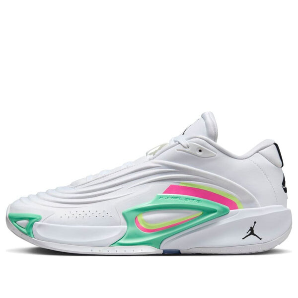

Кроссовки luka 3 pf 'white green glow' Air Jordan, белый