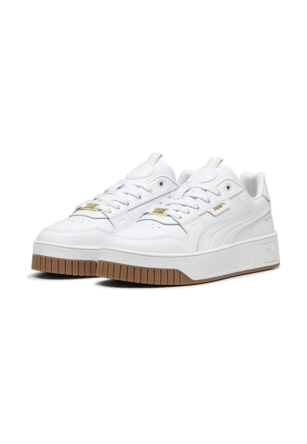 

Кроссовки на шнуровке CARINA STREET LUX SNEAKERS Puma, белый