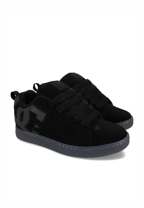 Кроссовки для скейтбординга Court Graffik Skate Shoes Dc Shoes, черно-серый черный рефлективный — фото 2
