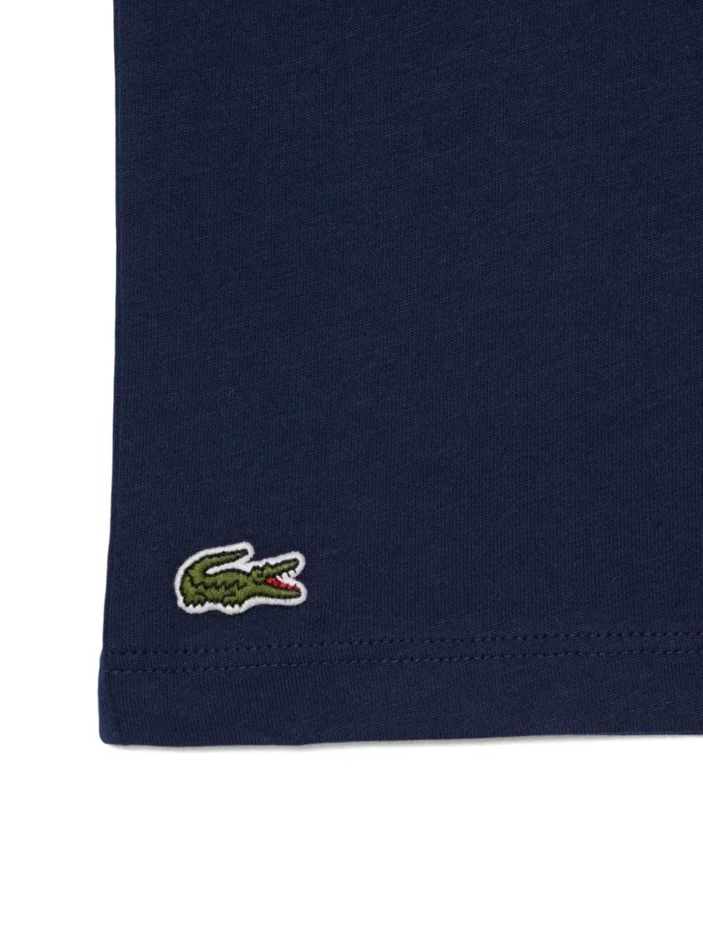 Футболка с логотипом Lacoste, синий — фото 4