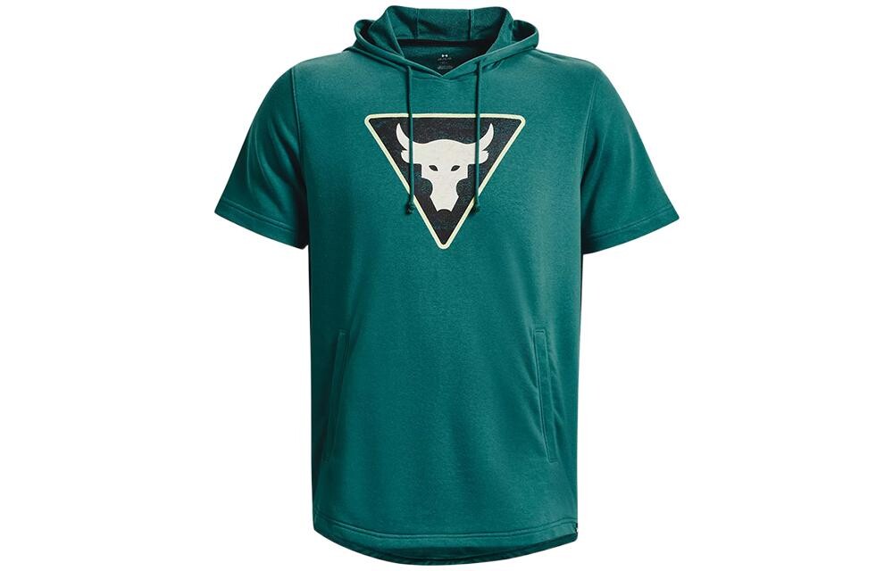

Футболка мужская темно-зеленая Under Armour, темно-зеленый
