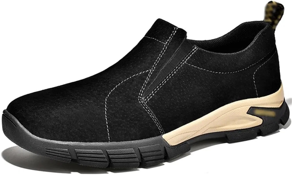 Мокасины кожаные мужские повседневные дышащие замшевые, Loafers, Picture Color NSUQOA