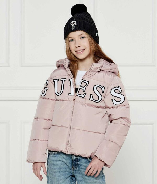 

Куртка детская Guess Regular Fit, розовый / белый