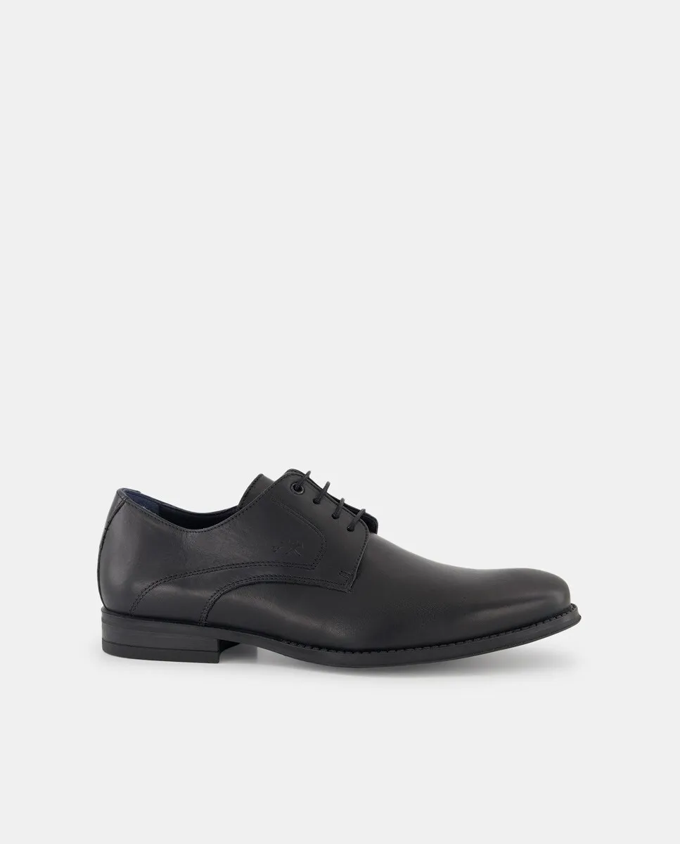 

Мужские туфли на шнурках F2120 York черный+COM2 Fluchos