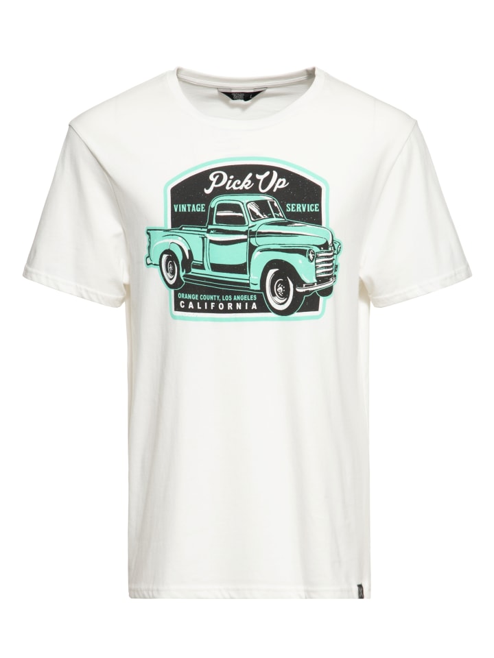 

Футболка с принтом King Kerosin Pick Up белого цвета King Kerosin
