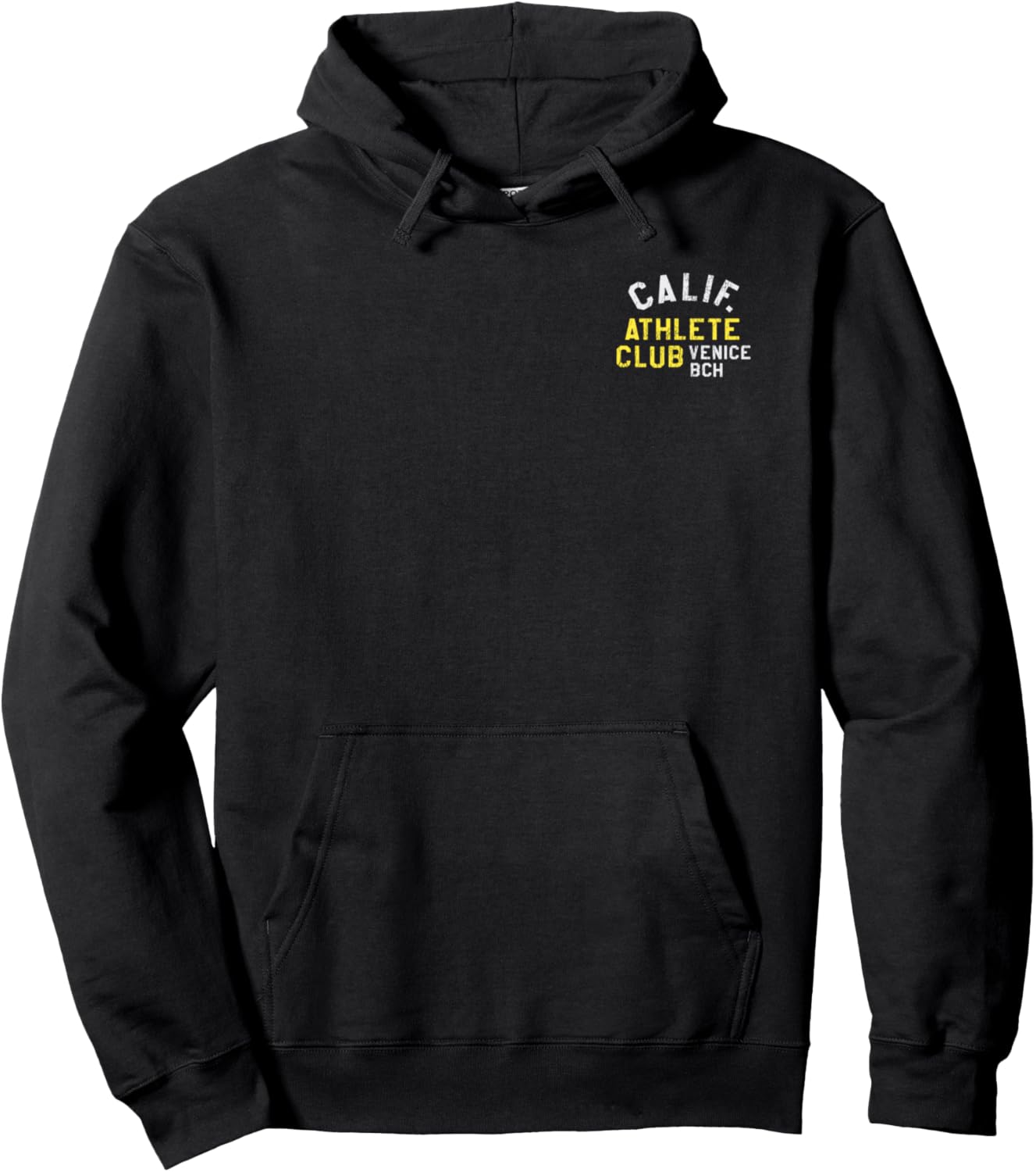

Худи с текстом Venice Beach Athlete Club Trendy Apparel, черный